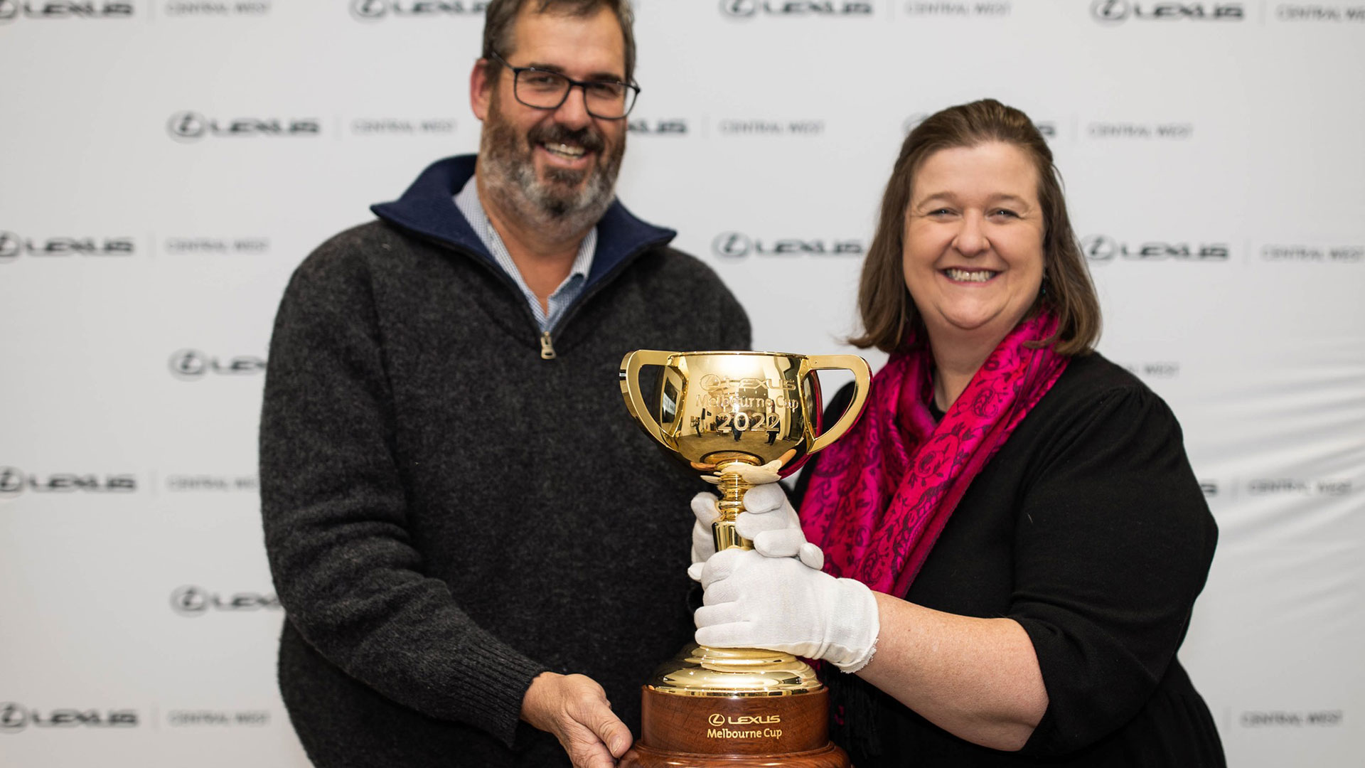 McNairs with Cup