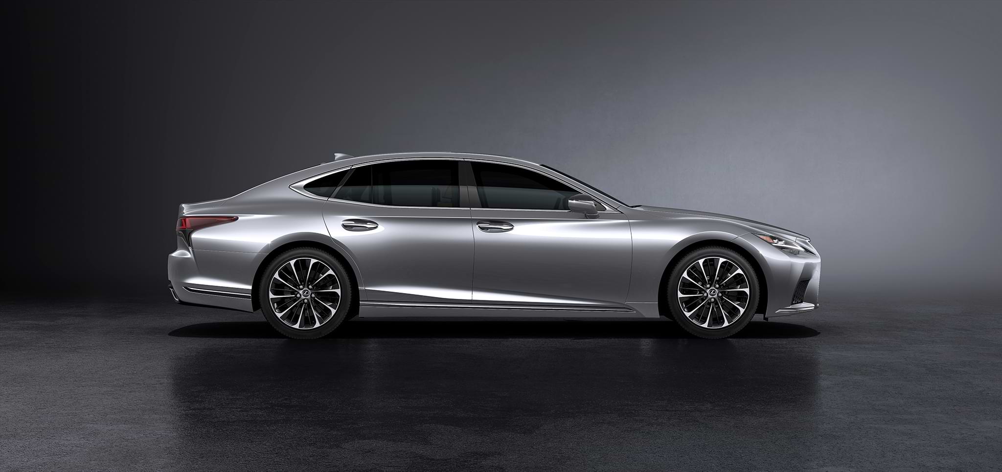 Lexus LS side view