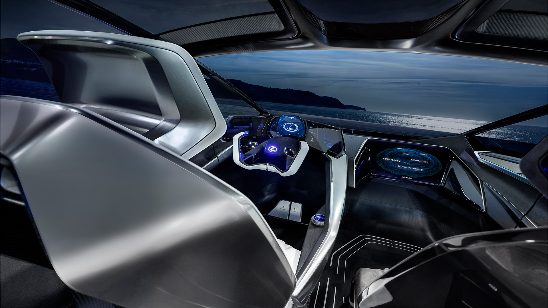 Concept vehicle shown. Not available for purchase.